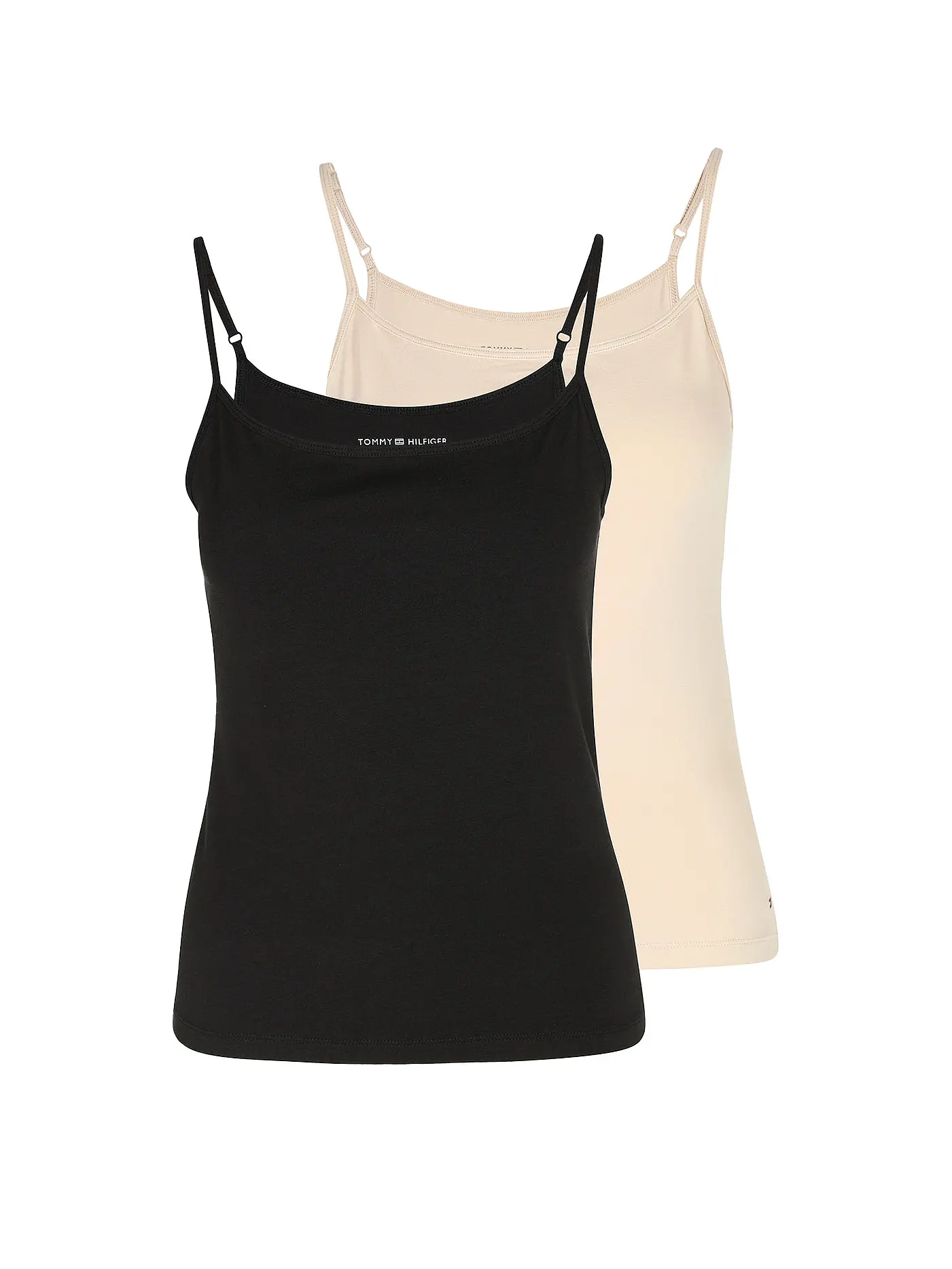 TOMMY HILFIGER | Shirt 2-er Pkg. | schwarz